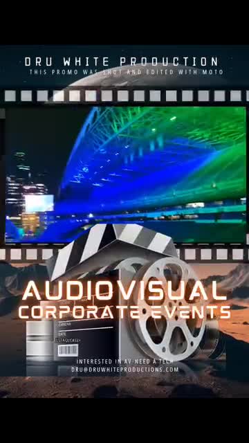Have an event coming up and need help,  reach out dru@druwhiteproductions.com.  need it captured reach out #druwhiteproductions #cameras #av #seattle #atlanta #corporate #production